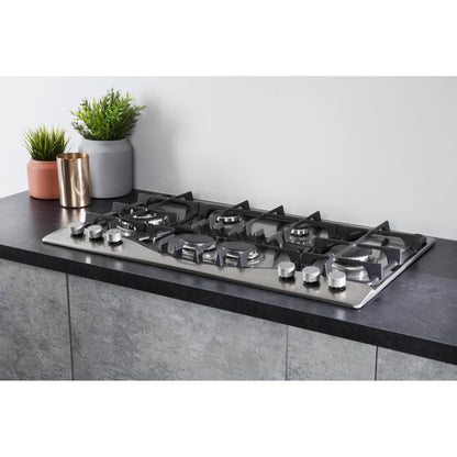 Hotpoint PHC 961 TS/IX/H 90cm Built-In 6 Burner Gas Hob