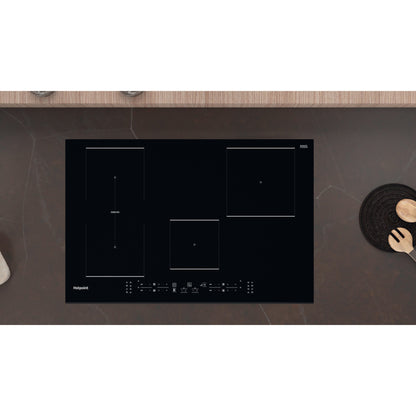 Hotpoint TB 3977B BF 77cm 4 Zone Induction Hob - Black