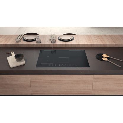 Hotpoint TB 3977B BF 77cm 4 Zone Induction Hob - Black