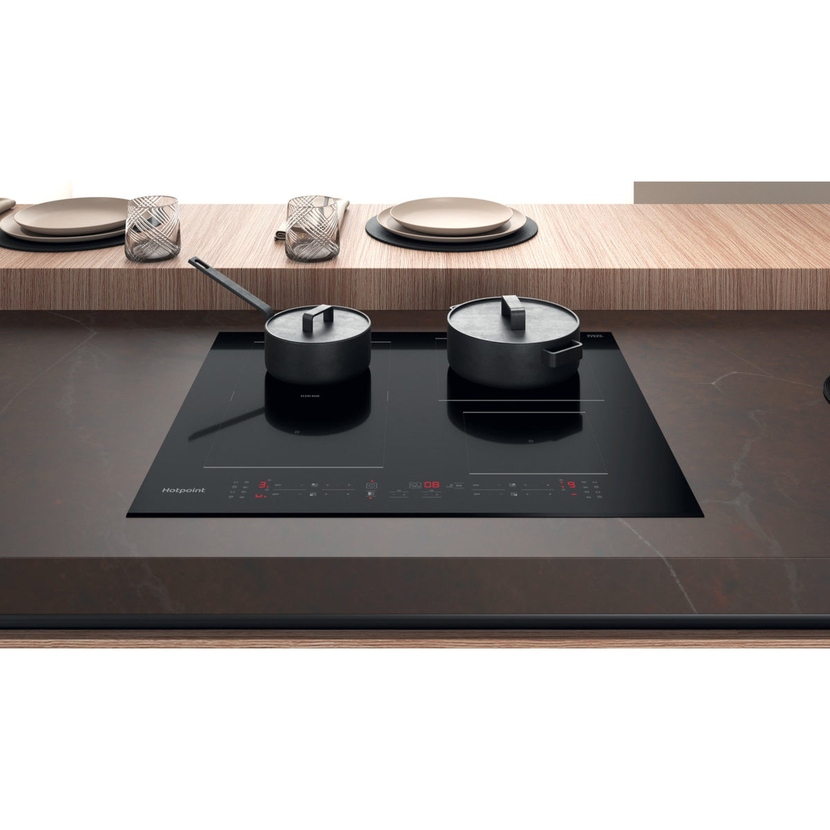 Hotpoint TB 7960C BF 60cm 4 Zone Induction Hob - Black