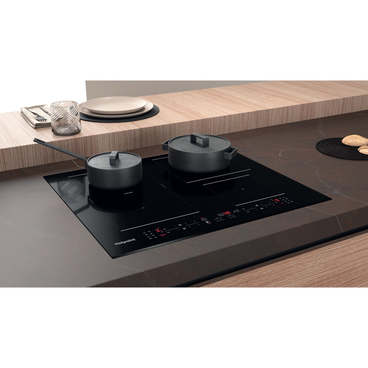 Hotpoint TB 7960C BF 60cm 4 Zone Induction Hob - Black