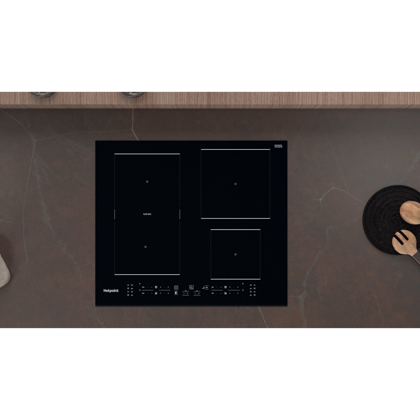 Hotpoint TB 7960C BF 60cm 4 Zone Induction Hob - Black