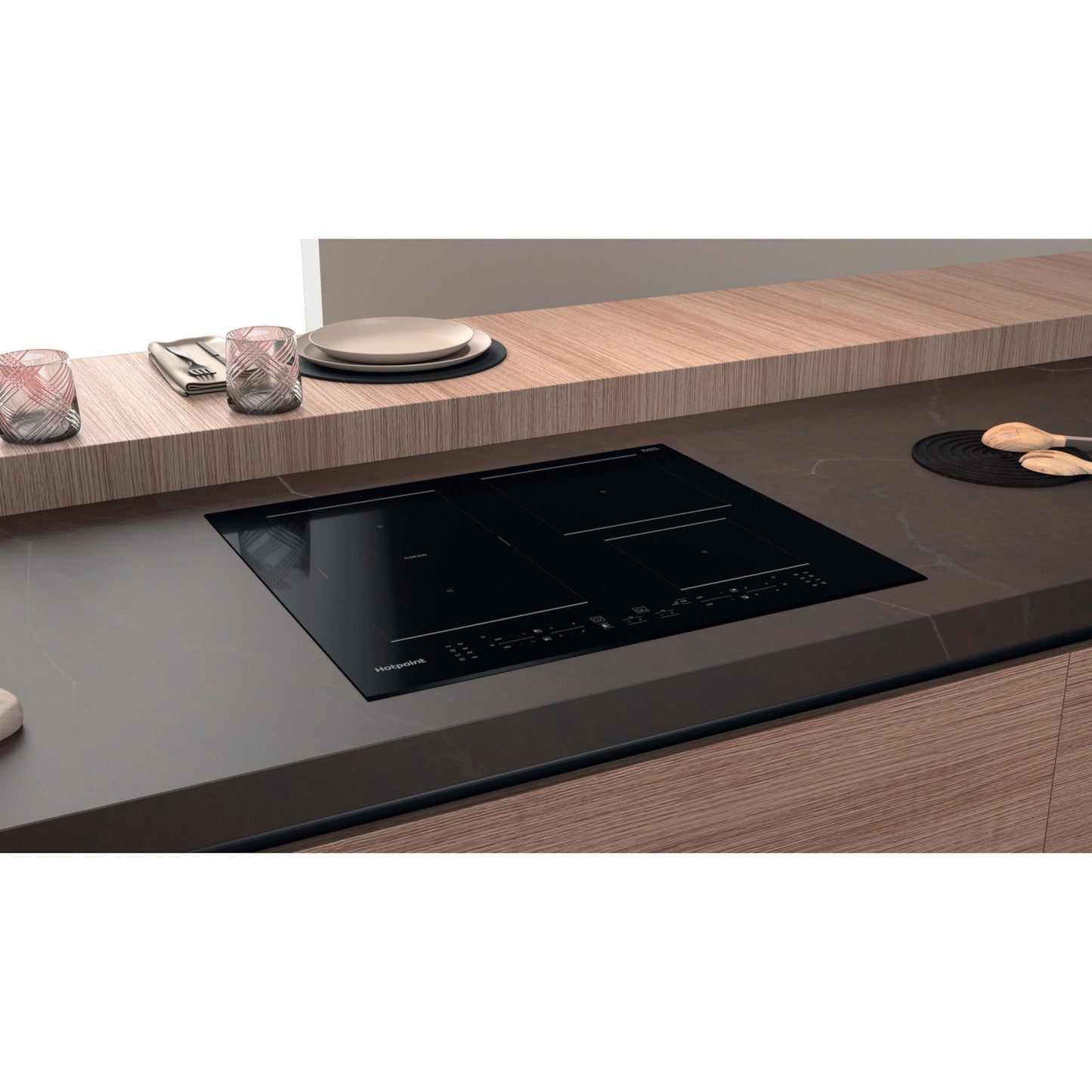 Hotpoint TB 7960C BF 60cm 4 Zone Induction Hob - Black