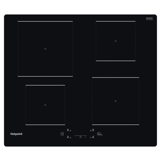 Hotpoint TQ 1460S NE 60cm 4 Zone Induction Hob - Black