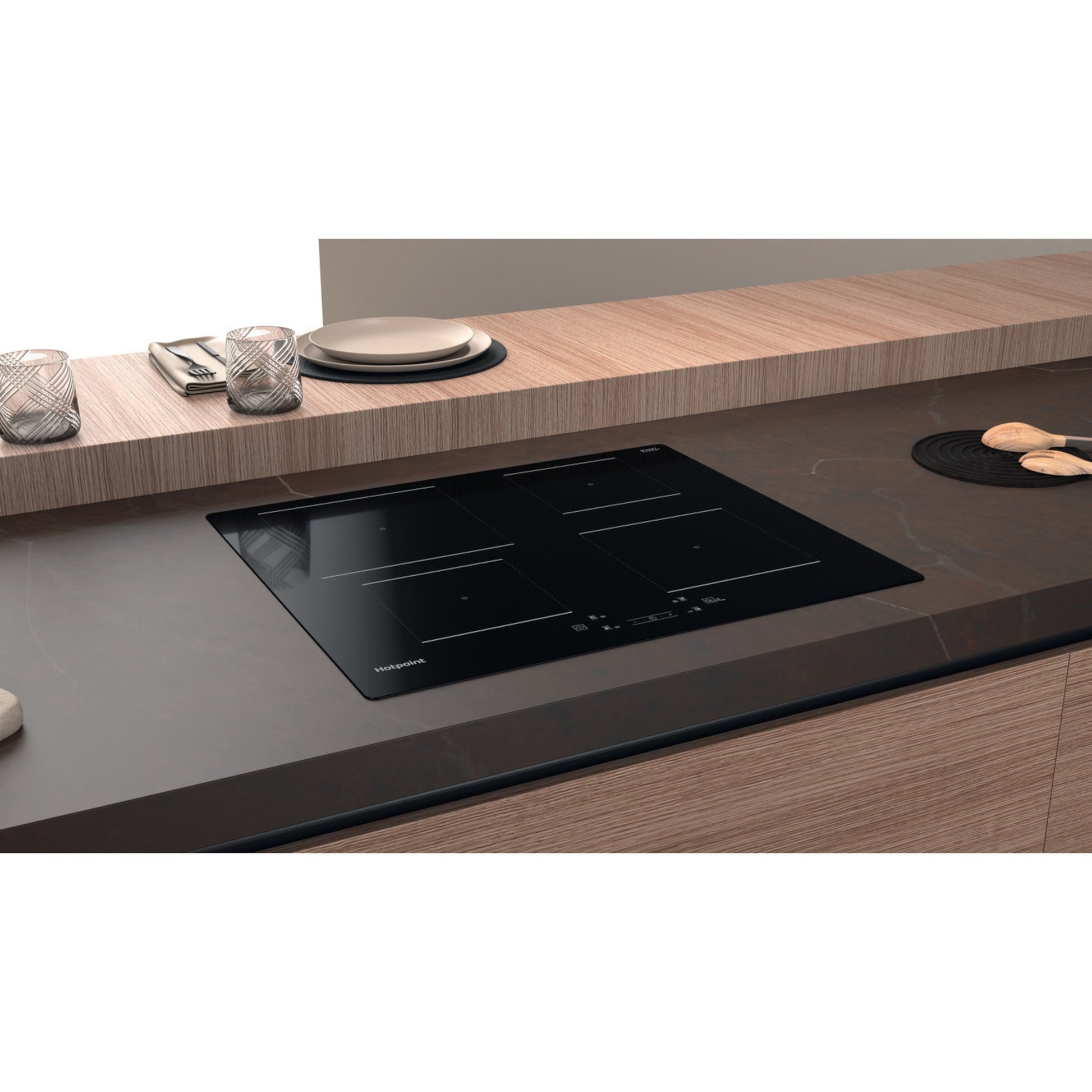 Hotpoint TQ 1460S NE 60cm 4 Zone Induction Hob - Black