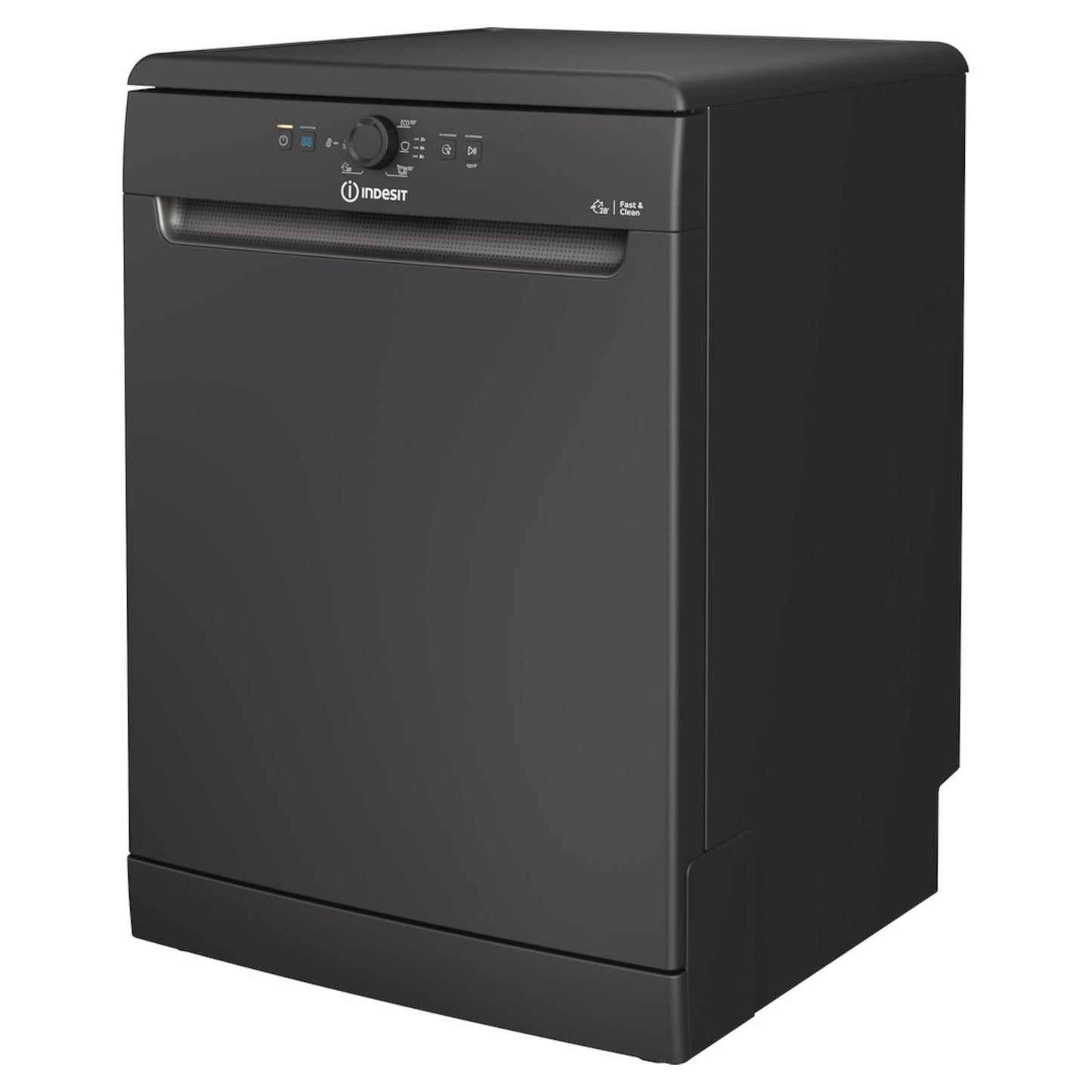 Indesit Push&Go Freestanding Full-Sized Dishwasher - D2F HK26 B UK
