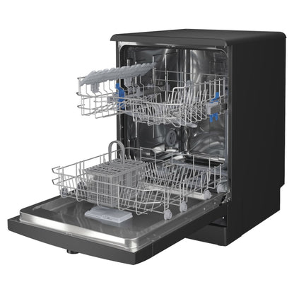 Indesit Push&Go Freestanding Full-Sized Dishwasher - D2F HK26 B UK