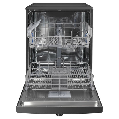 Indesit Push&Go Freestanding Full-Sized Dishwasher - D2F HK26 B UK
