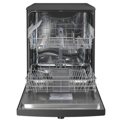 Indesit Push&Go Freestanding Full-Sized Dishwasher - D2F HK26 B UK