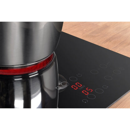 Indesit RI 161 C 60cm Built-In 4 Zone Ceramic Hob - Black