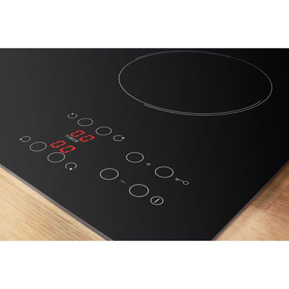 Indesit RI 161 C 60cm Built-In 4 Zone Ceramic Hob - Black