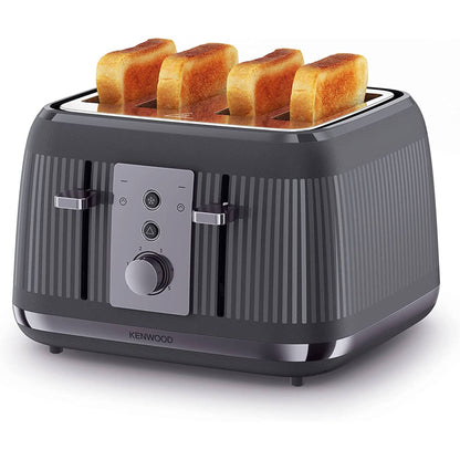 Kenwood Dusk 4 Slice Toaster TFP30.000GY - Slate Grey