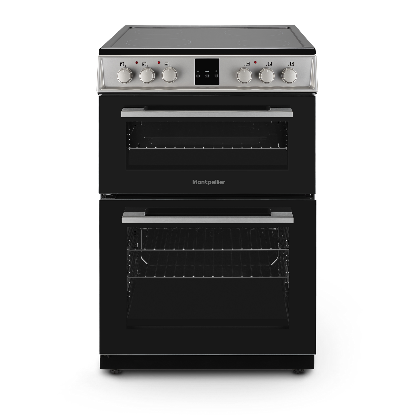 Montpellier MDOC60FS 60cm Ceramic Double Oven Silver