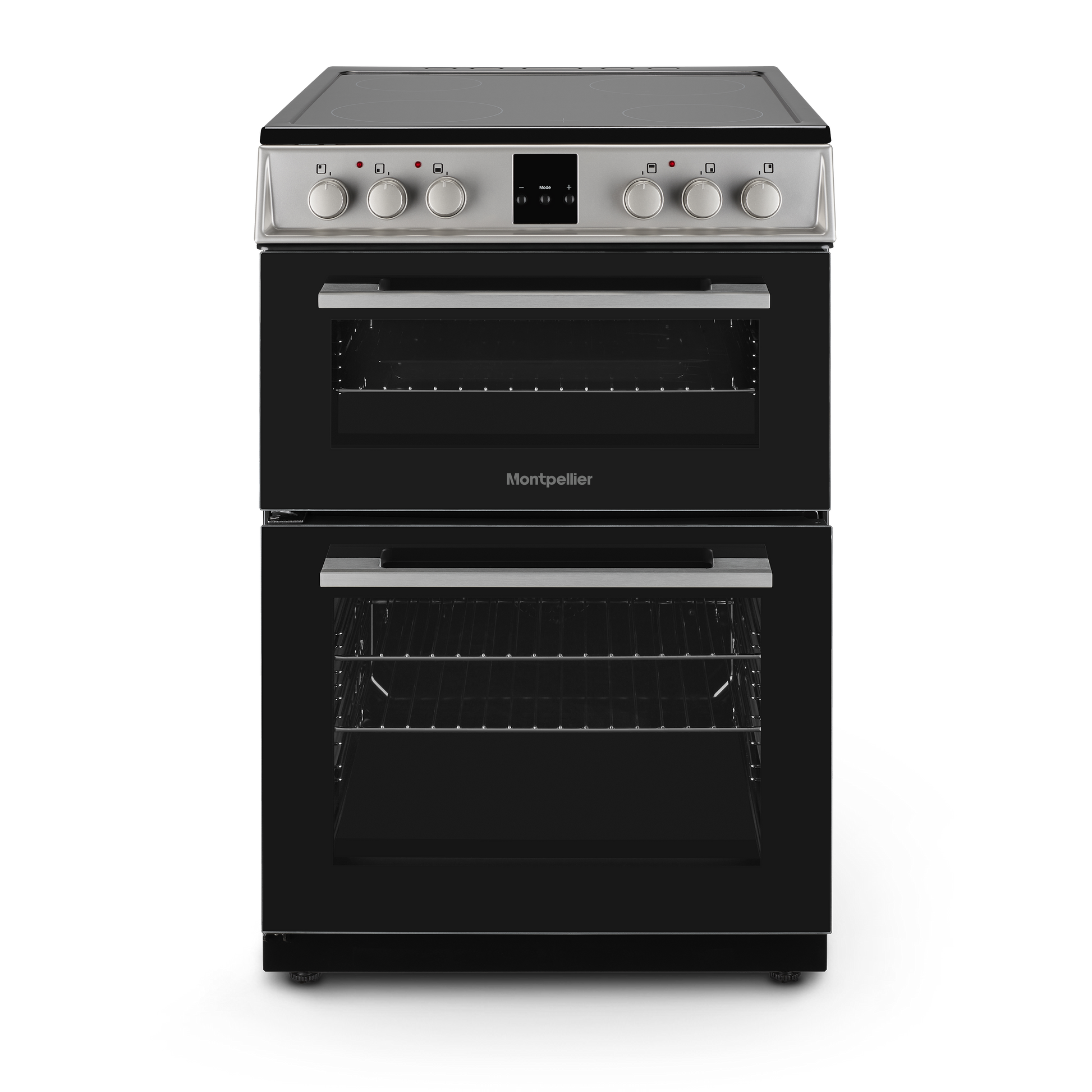 Montpellier MDOC60FS 60cm Ceramic Double Oven Silver