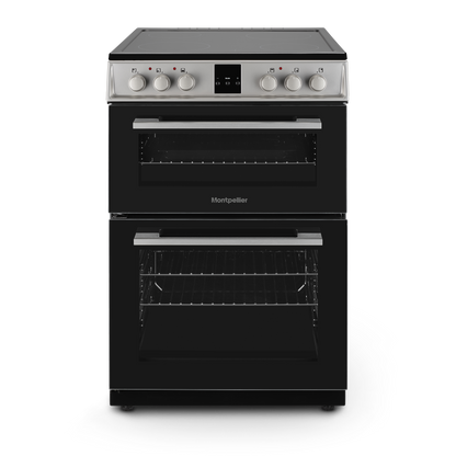 Montpellier MDOC60FS 60cm Ceramic Double Oven Silver