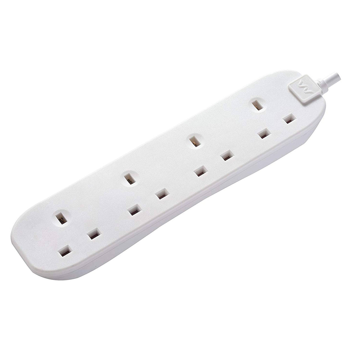 Masterplug BFG110N 1 Metre Four Socket Extension Lead
