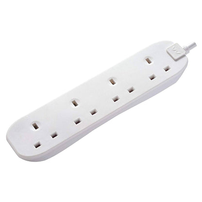 Masterplug BFG110N 1 Metre Four Socket Extension Lead