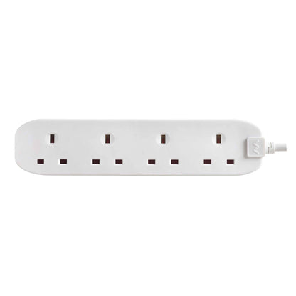 Masterplug BFG3MS 3m Mains Adapter with 4 Sockets