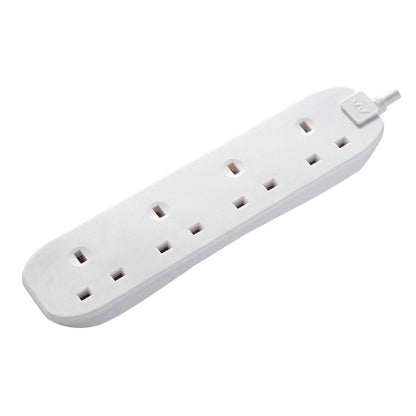 Masterplug BFG3MS 3m Mains Adapter with 4 Sockets