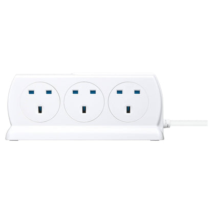 Masterplug SRGDSU62PW 6 Socket Extension Lead with 2 USB Ports