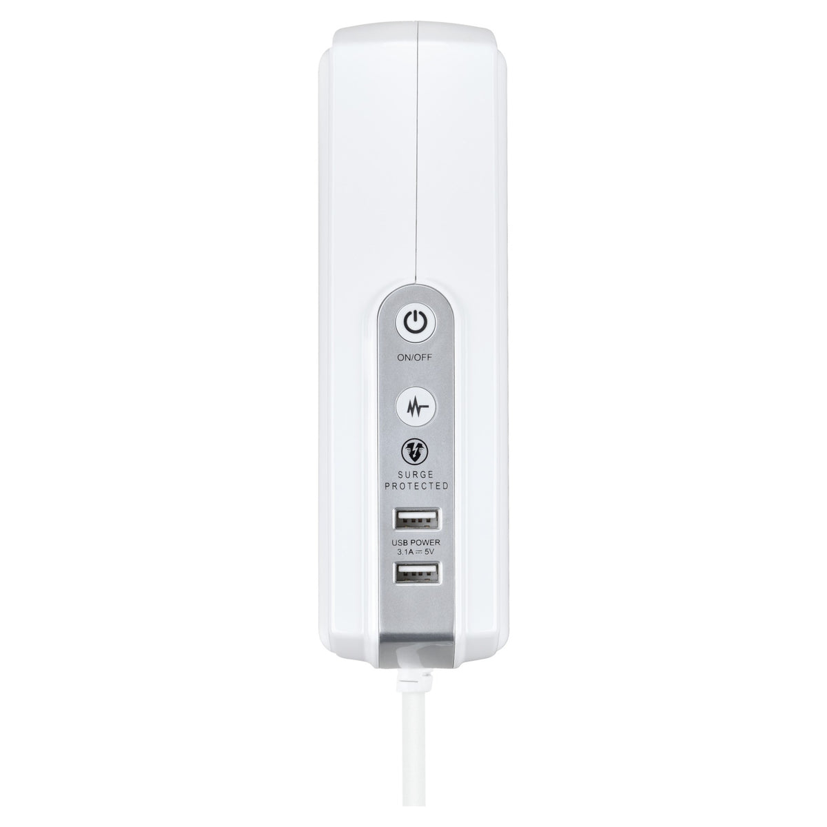 Masterplug SRGDSU62PW 6 Socket Extension Lead with 2 USB Ports