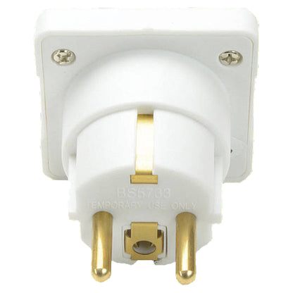 Masterplug TAEUR European Travel Mains Adapter