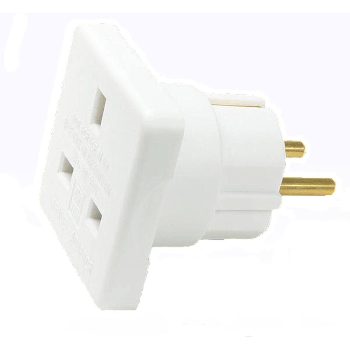 Masterplug TAEUR European Travel Mains Adapter