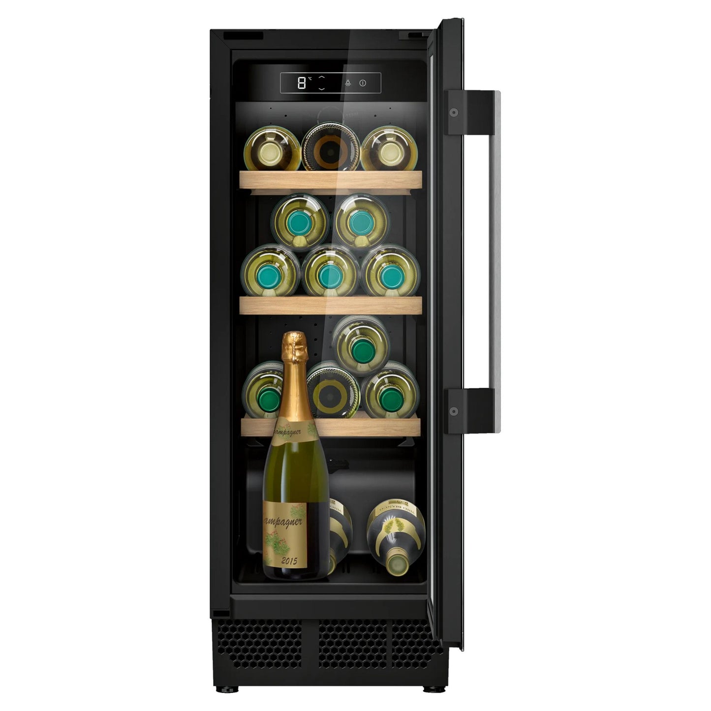 NEFF N 70 Integrated Undercounter 21 Bottles Wine Cooler - Black - KU9202HF0G