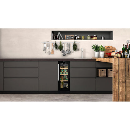NEFF N 70 Integrated Undercounter 21 Bottles Wine Cooler - Black - KU9202HF0G