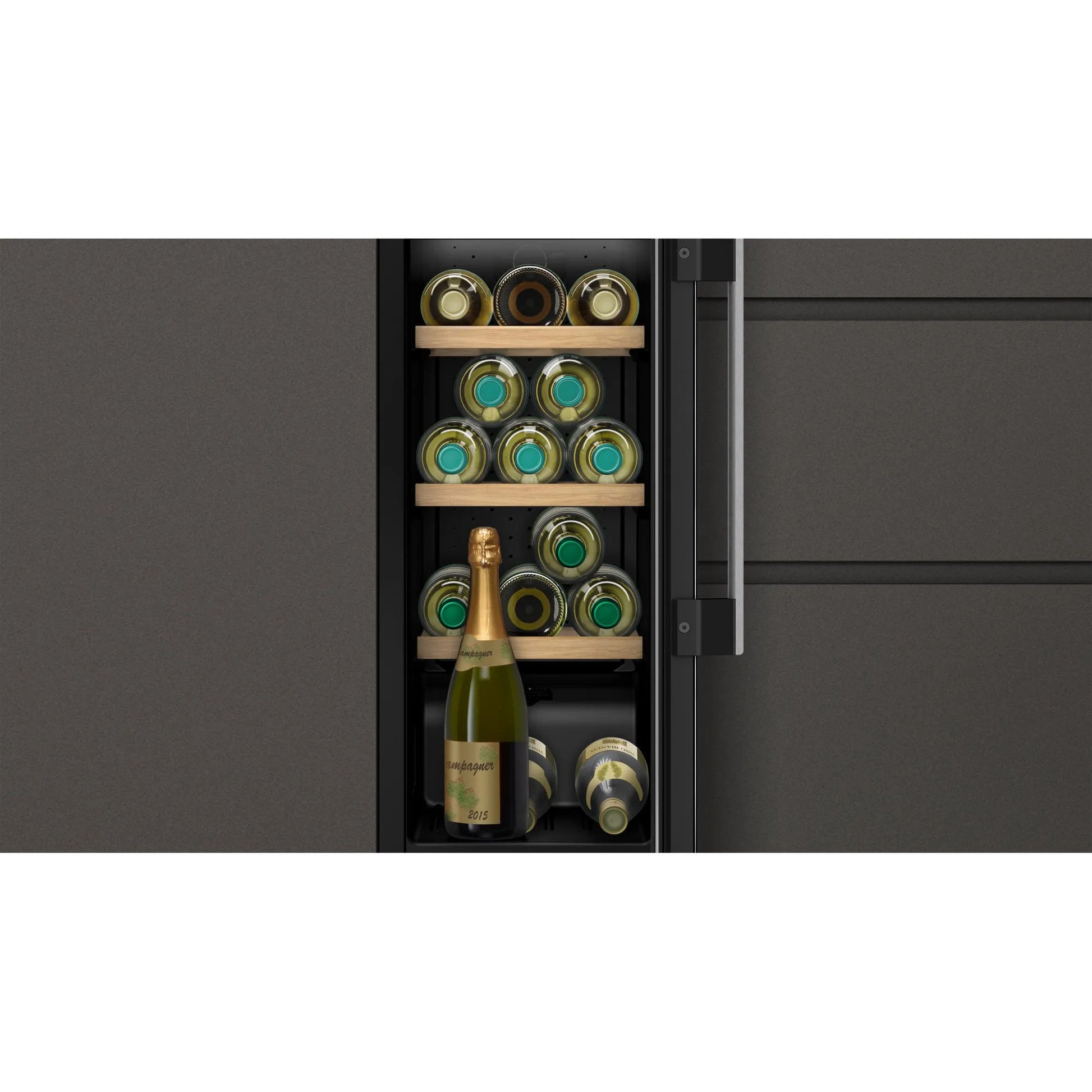 NEFF N 70 Integrated Undercounter 21 Bottles Wine Cooler - Black - KU9202HF0G