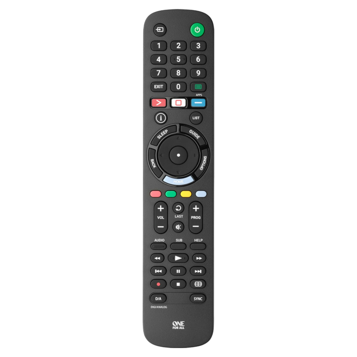One For All URC 4912 Sony TV Replacement Remote