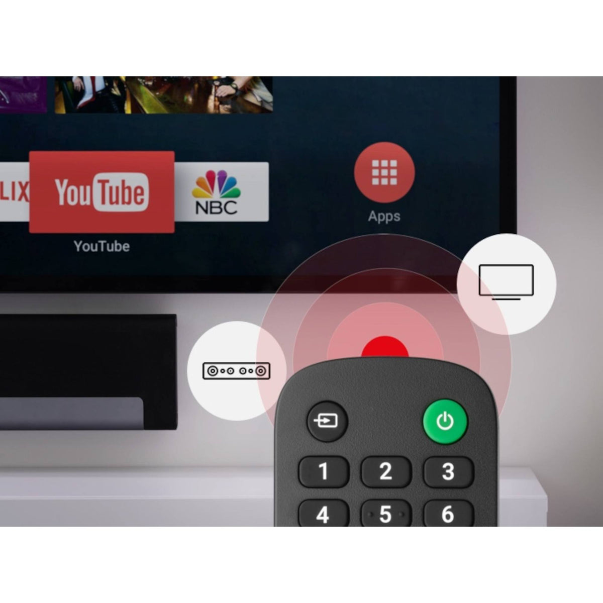 One For All URC 4912 Sony TV Replacement Remote