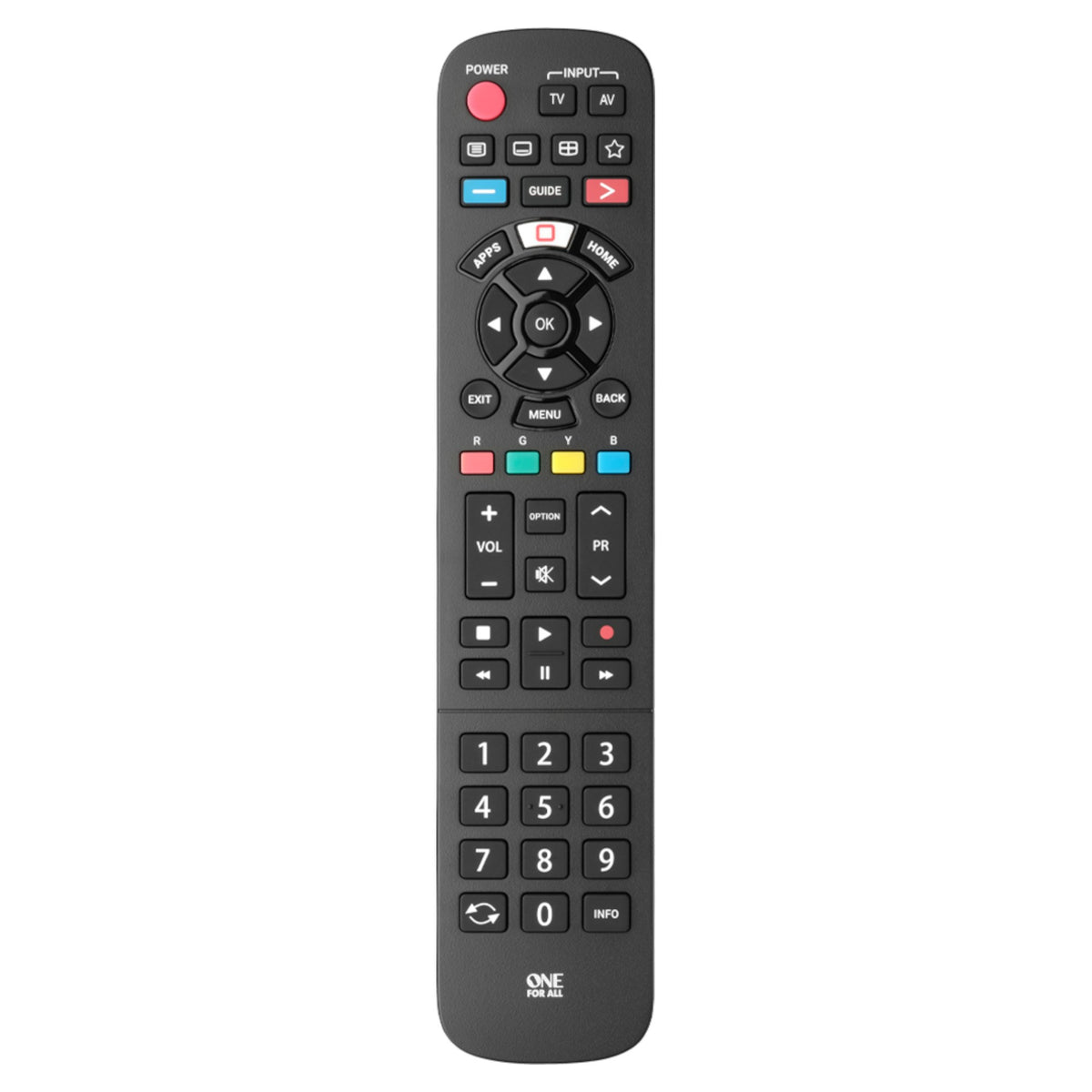 One For All URC 4914 Panasonic TV Replacement Remote