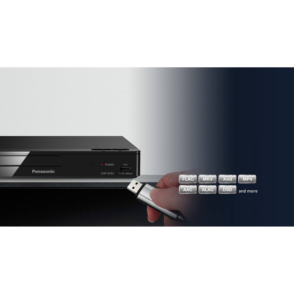 Panasonic DMP-BD84EB-K 2D Smart Blu-Ray & DVD Player