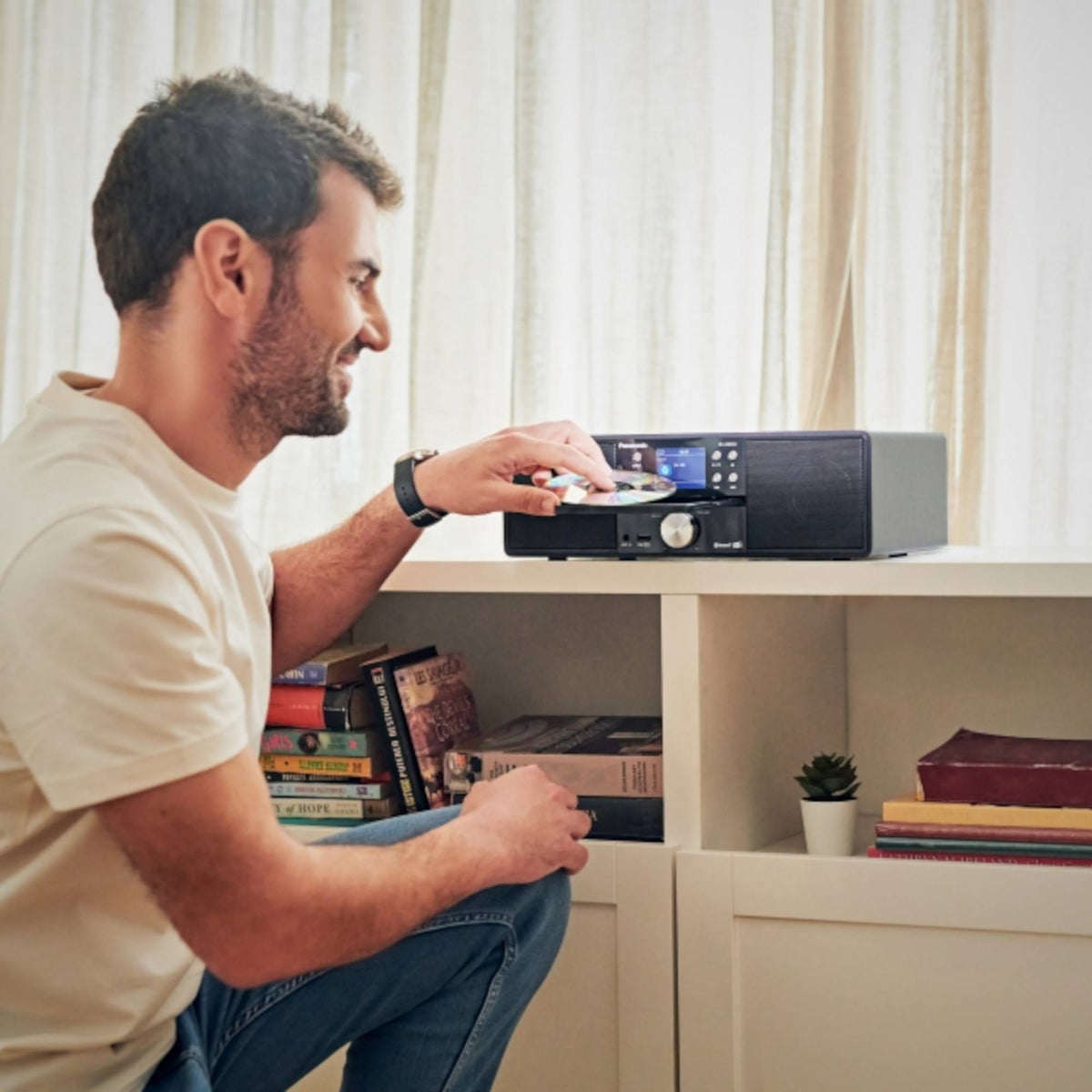 Panasonic SC-DM202EGK CD, DAB+ / FM Radio All-in-One Stereo System