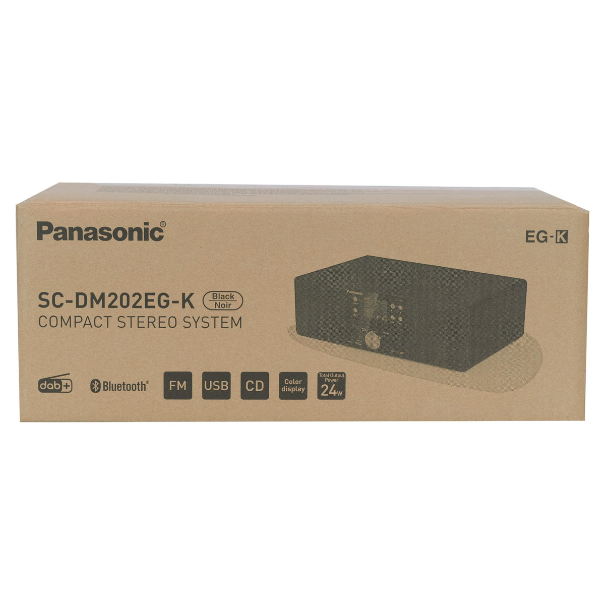Panasonic SC-DM202EGK CD, DAB+ / FM Radio All-in-One Stereo System