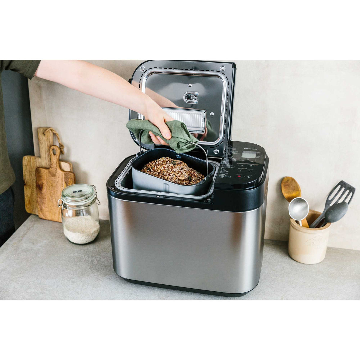 Panasonic SD-YR2550 Fully Automatic Breadmaker - Silver