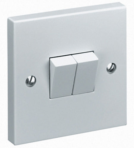 TWIN LIGHT SWITCH 1 OR 2 WAY 5AMP