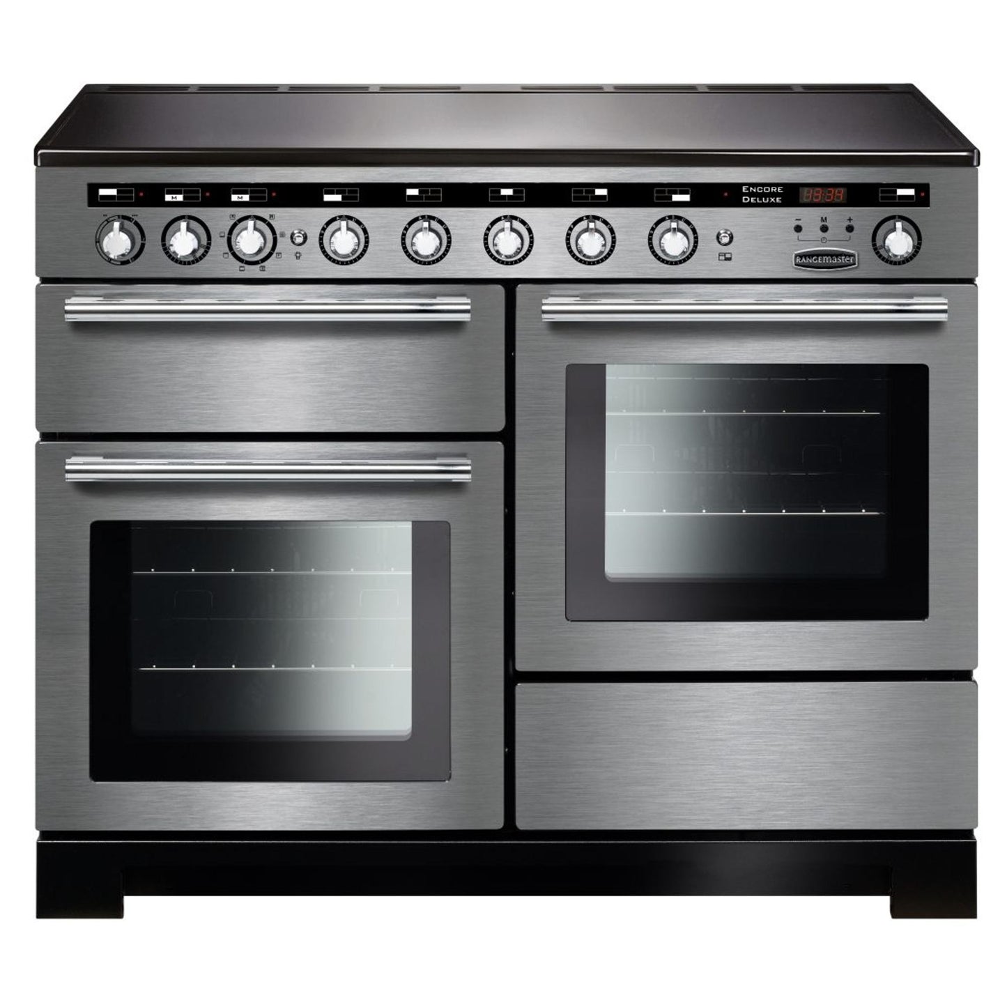 Rangemaster Encore Deluxe 110 110cm Electric Range Cooker - EDL110EISS/C