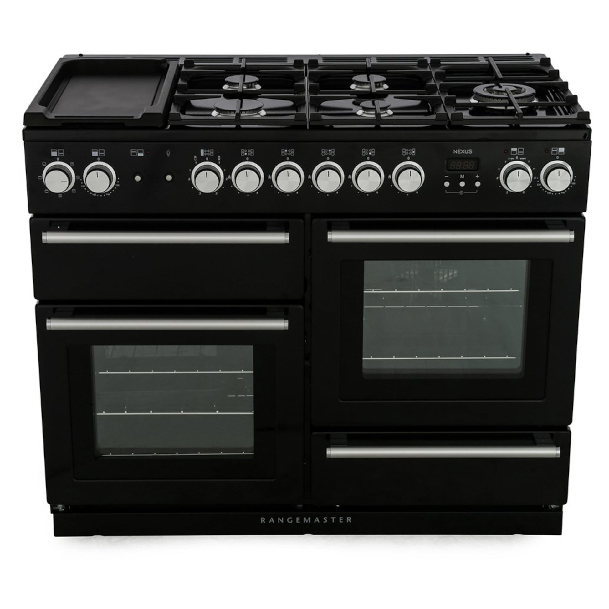 Rangemaster Nexus 110 110cm Dual Fuel Range Cooker - NEX110DFFBL/C