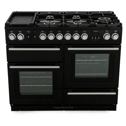 Rangemaster Nexus 110 110cm Dual Fuel Range Cooker - NEX110DFFBL/C