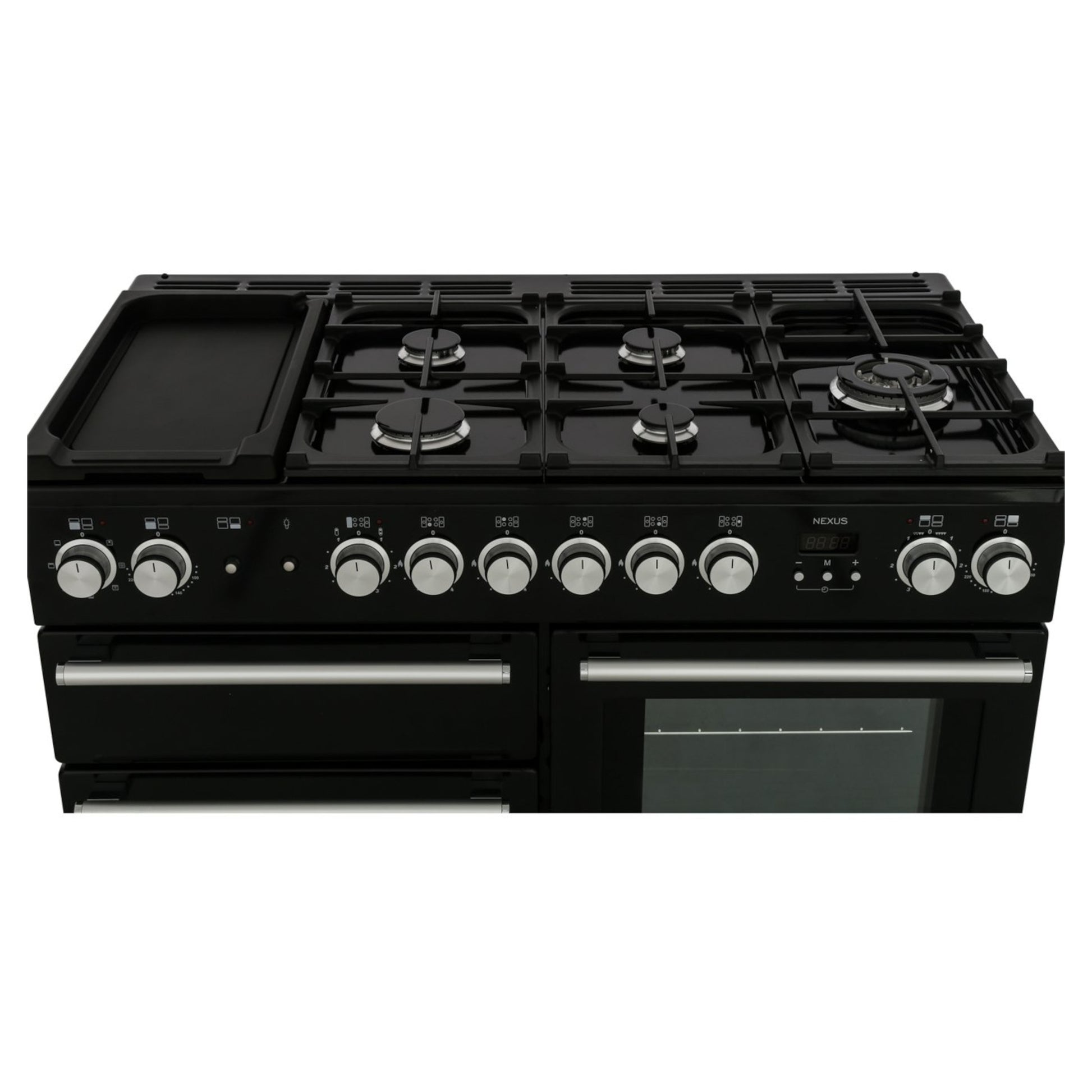 Rangemaster Nexus 110 110cm Dual Fuel Range Cooker - NEX110DFFBL/C