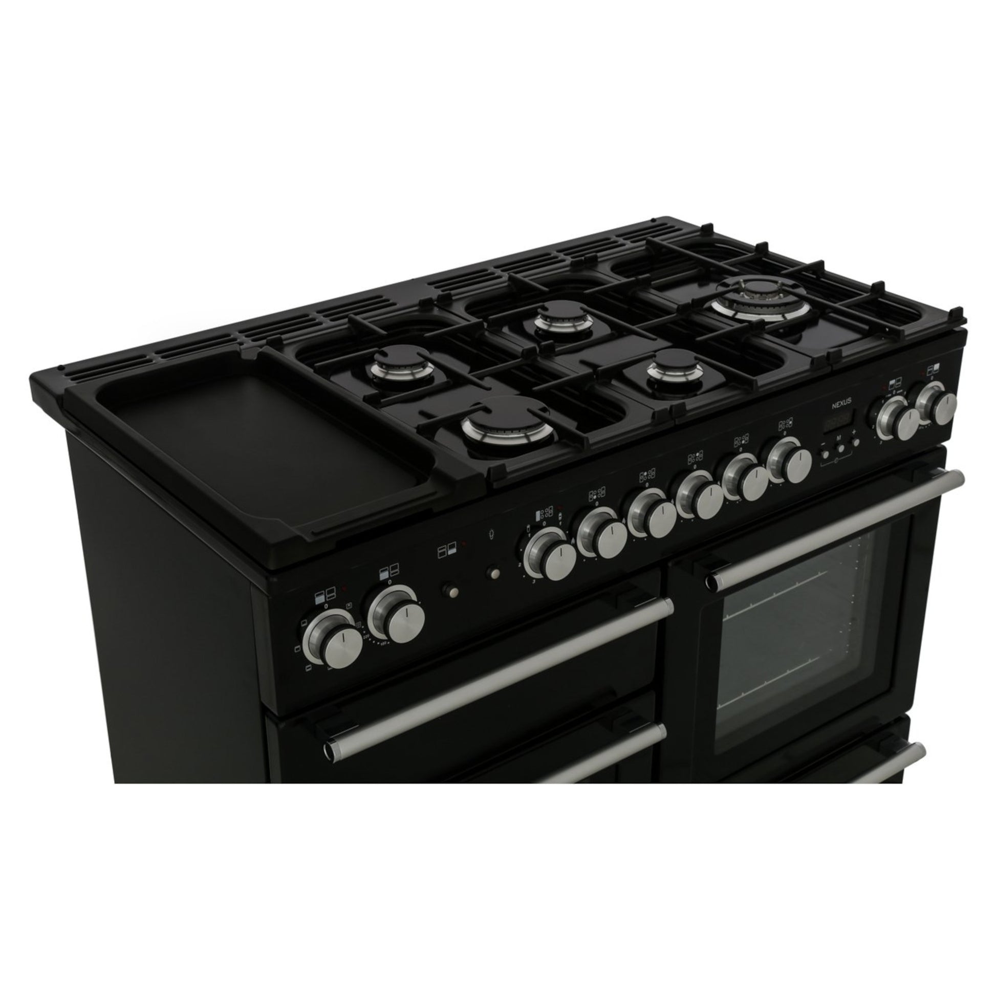 Rangemaster Nexus 110 110cm Dual Fuel Range Cooker - NEX110DFFBL/C