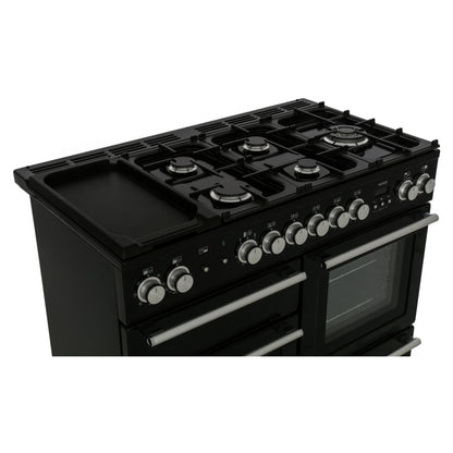 Rangemaster Nexus 110 110cm Dual Fuel Range Cooker - NEX110DFFBL/C