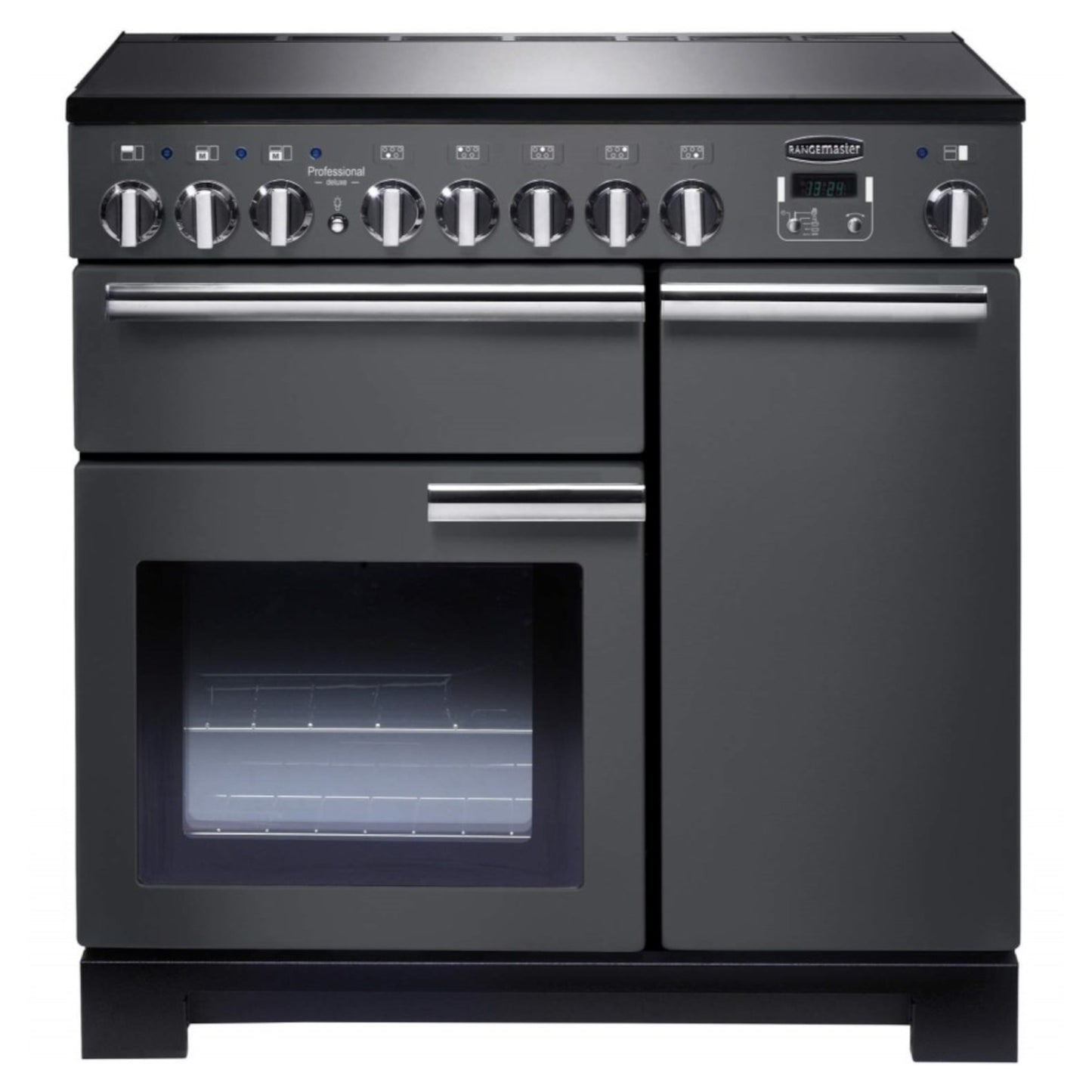 Rangemaster Professional Deluxe 90 Electric Range Cooker - PDL90EISL/C