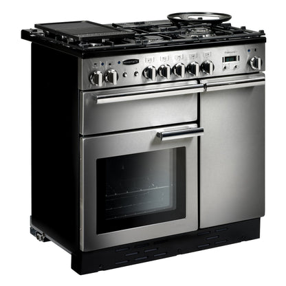 Rangemaster Professional+ 90 90cm Gas Range Cooker - PROP90NGFSS/C