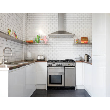 Rangemaster Professional+ 90 90cm Gas Range Cooker - PROP90NGFSS/C