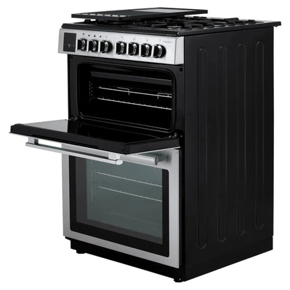 Rangemaster Professional+ 60cm Dual Fuel Double Oven Cooker - PROPL60DFFSS/C