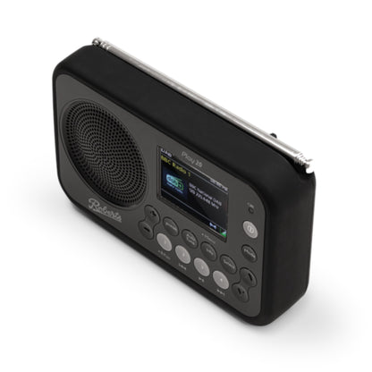Roberts PLAY20-BLK Play 20 DAB+ & FM Portable Radio - Black