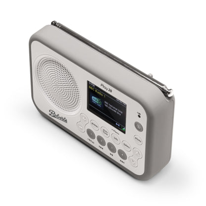 Roberts PLAY20-WT Play 20 DAB+ & FM Portable Radio - White